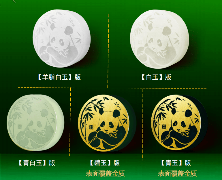 《国宝财富》玉币组合来了<strong></p>
<p>来特币</strong>，隆重纪念熊猫币发行40周年！