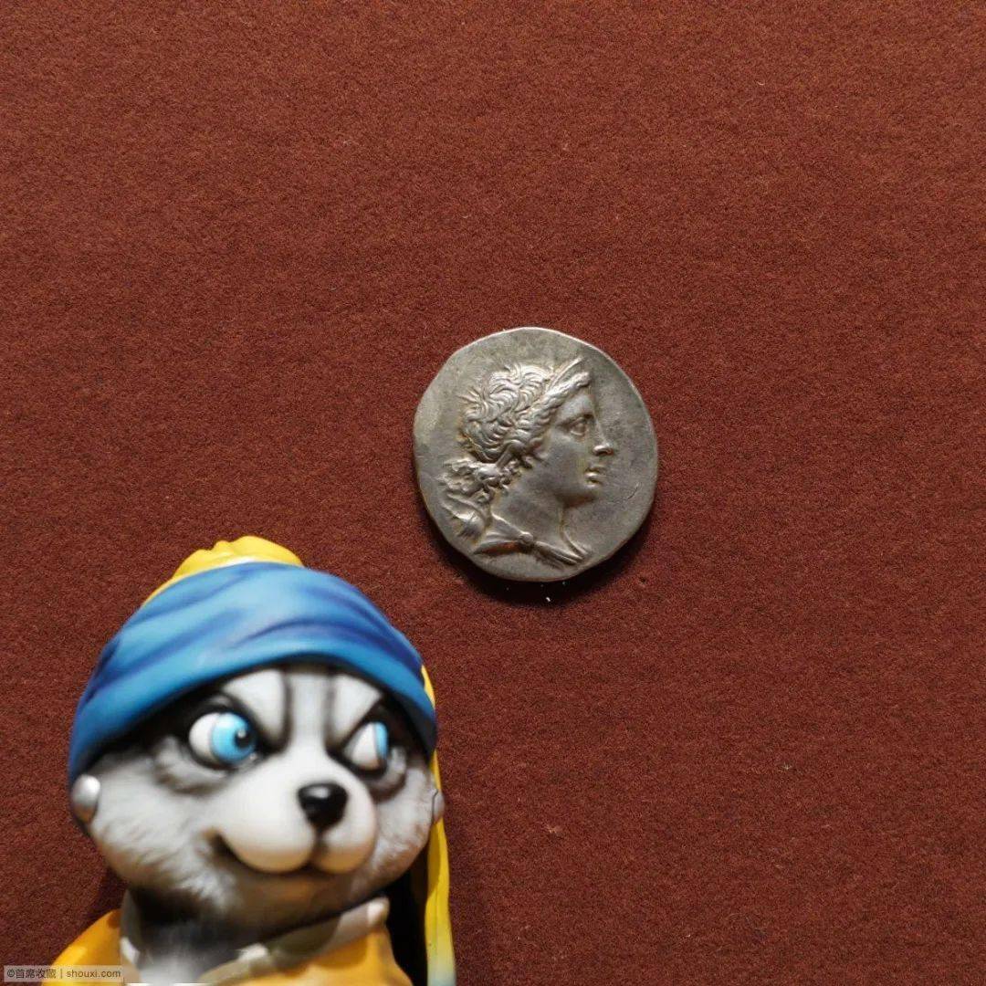 推荐 | 古希腊爱奥尼亚地区马格尼西亚城月亮女神银币