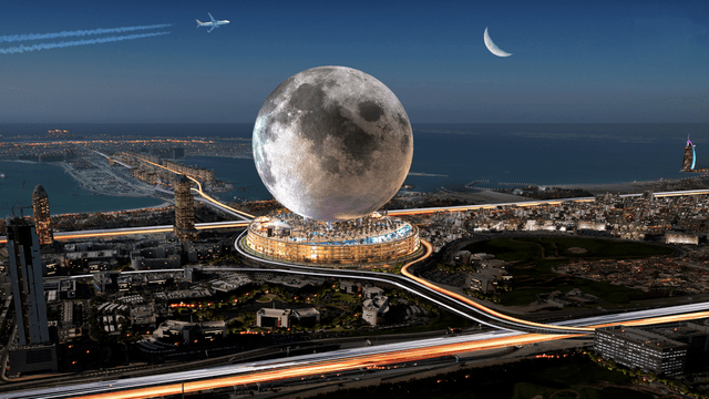 “壕无人性”耗资350亿，迪拜开始建月亮了！