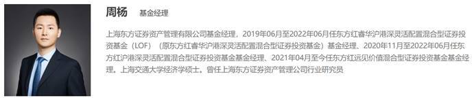 东方证券资管：东方红远见价值年内净值反弹逾14%，多只重仓股涨幅超20%