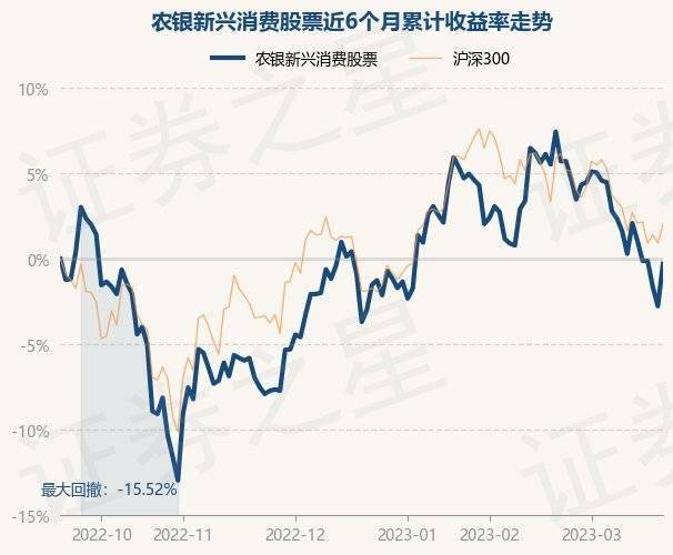 3月21日基金净值：农银新兴消费股票最新净值0.6975，涨2.54%