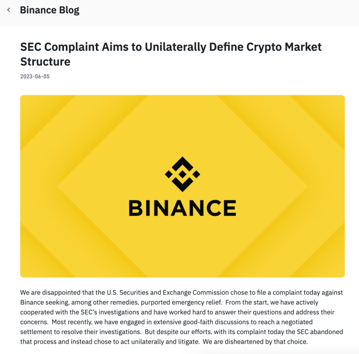 Web3「大震荡」:美监管铁拳砸向币安、Coinbase