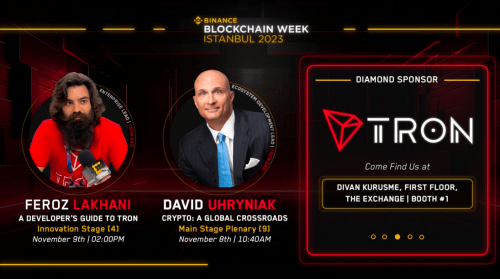 孙宇晨看好稳定币赛道，波场TRON助力币安区块链周