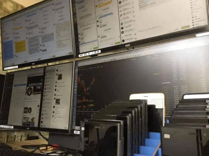 不炒币只做币圈生意<strong></p>
<p>软件炒币</strong>，95后们的撸毛生意经