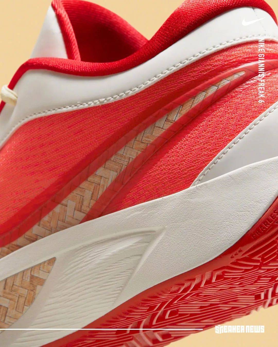 官方也玩谐音梗<strong></p>
<p>cny</strong>！字母哥6代CNY配色有点意思