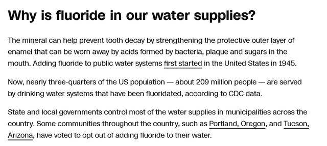 美国人的自来水中<strong></p>
<p>安币数字货币</strong>,将不再添加这种化学物质?