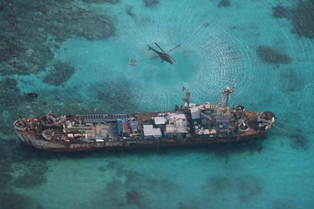 仁爱礁的破船出现大片太阳能发电板<strong></p>
<p>币安汇率</strong>，不要指望它能短期解体了