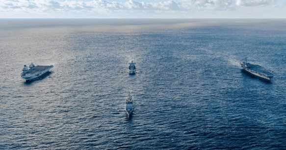 美军急调航母进亚太<strong></p>
<p>币安sdk</strong>,日本提前避险,解放军果断出击,反包围开始