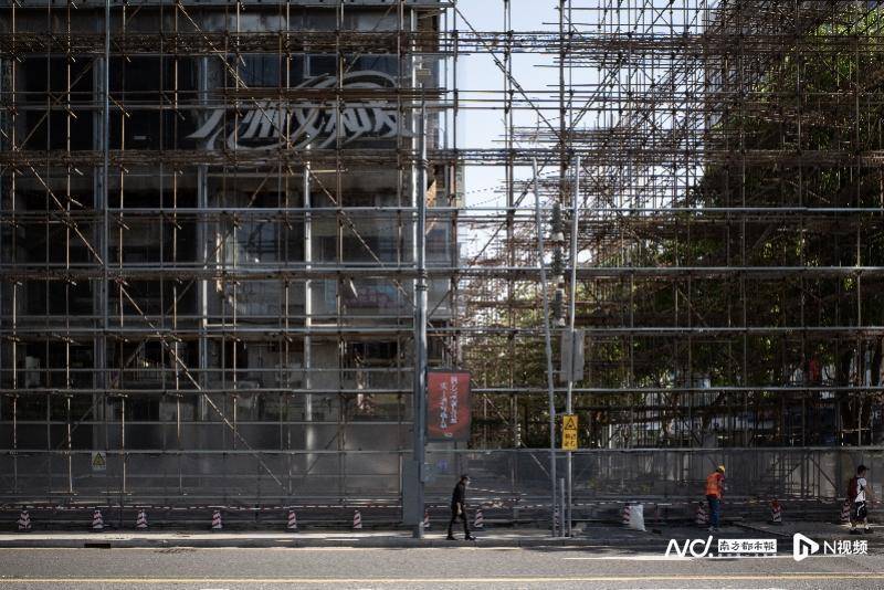 脚手架全包围<strong></p>
<p>币安交易网址</strong>,名噪一时的“广州文和友”进入拆建改造阶段