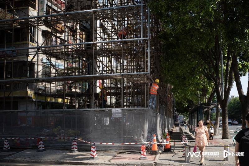 脚手架全包围<strong></p>
<p>币安交易网址</strong>,名噪一时的“广州文和友”进入拆建改造阶段