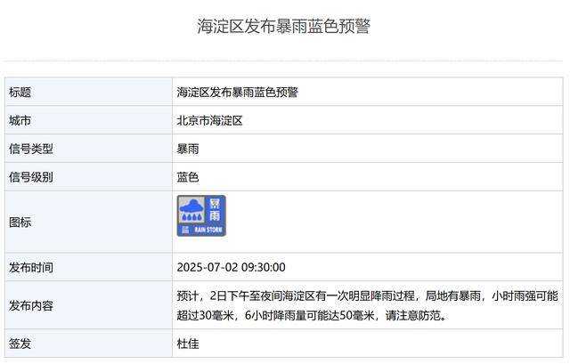 局地有暴雨<strong></p>
<p>安网币发行价</strong>!北京3区发布暴雨蓝色预警