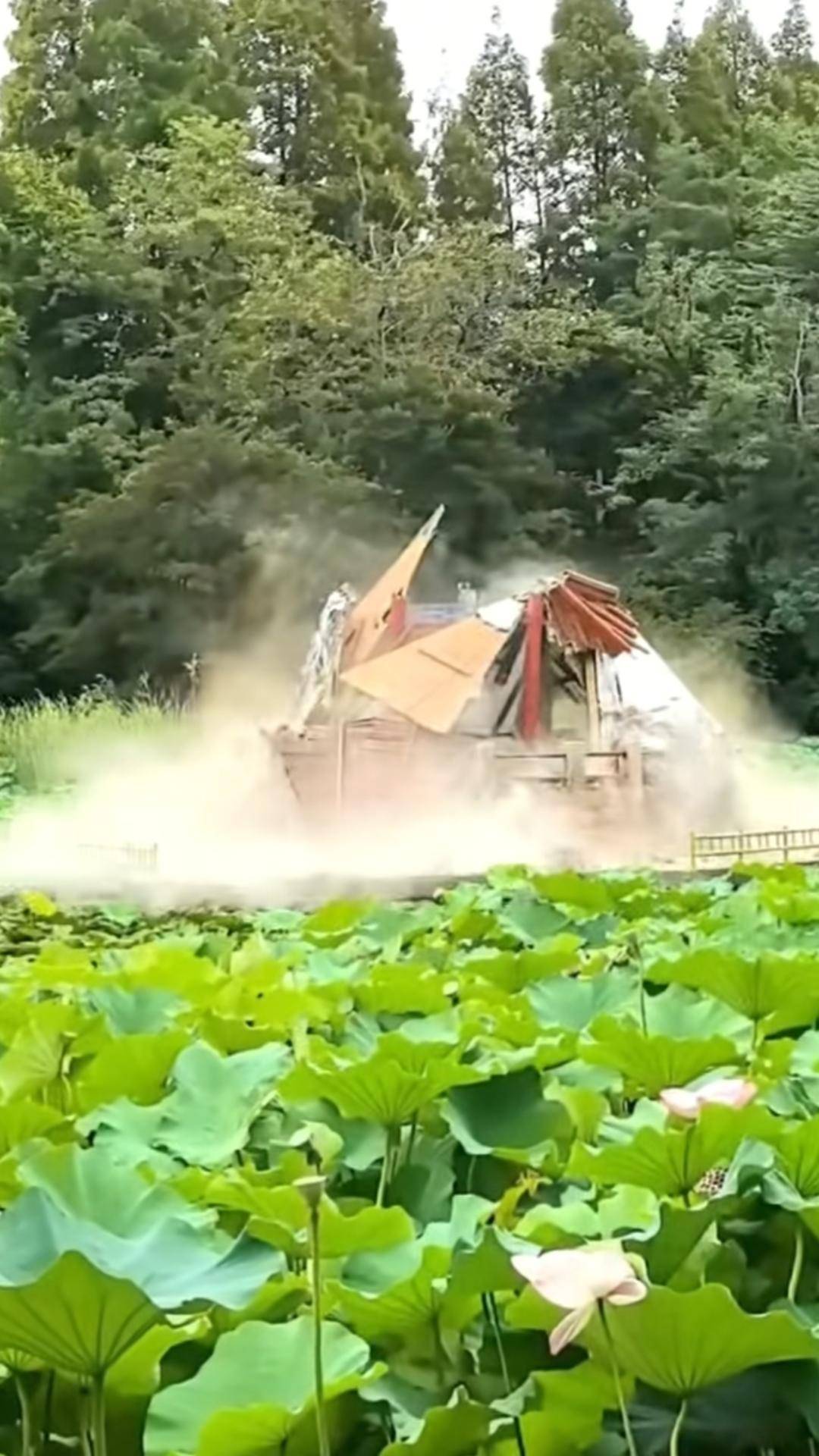 青岛中山公园一凉亭突然倒塌：一年前刚完成修缮<strong></p>
<p>抹茶交易所美区</strong>，园方称无伤亡原因待查