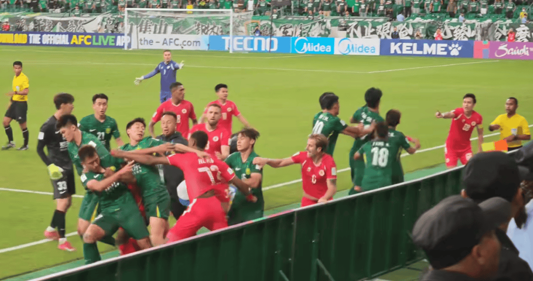 北京国安亚冠赛场爆发冲突<strong></p>
<p>抹茶交易所安卓下载app</strong>,场面十分混乱