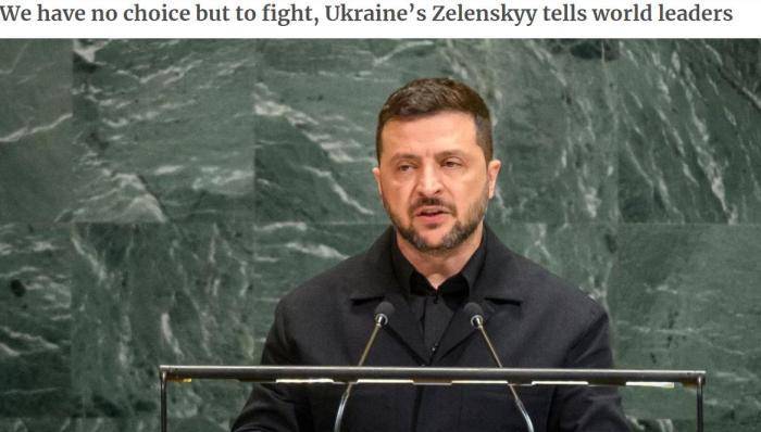 泽连斯基穿黑色服装在联合国发表演讲 会场空<strong></p>
<p>抹茶交易所ios版</strong>了一半