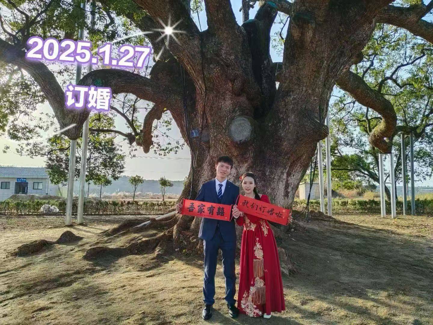 岳阳情侣连续9年在家乡千年古樟树下合影<strong></p>
<p>抹茶交易所怎么转成人民币</strong>，今年国庆终修正果：希望爱情像古树一样长久