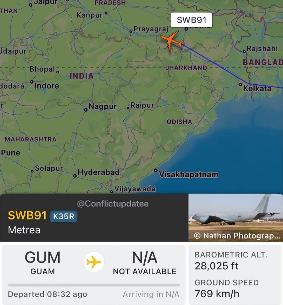 印度光辉坠机<strong></p>
<p>格林美股票</strong>，美印爆发吵架，破口大骂发动机后，美军献上加油机