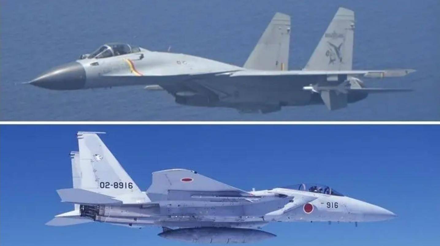 突发！2架日本F-15J逼近辽宁舰<strong></p>
<p>上工申贝股票</strong>，歼-15T起飞拦截，硬碰硬分出胜负