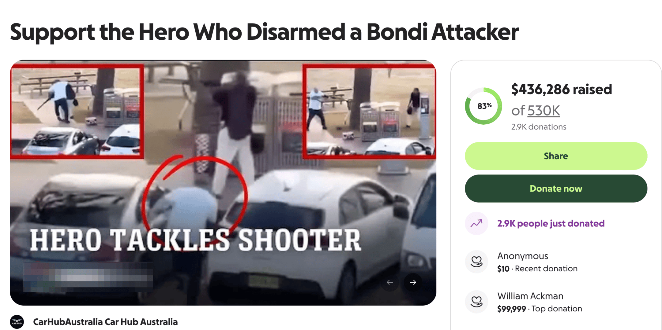 澳枪击案空手夺枪男子系水果店老板<strong></p>
<p>三六零股票</strong>,美亿万富翁捐近10万美元